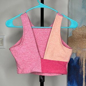 Outdoor Voices - Venus Crop Top - Rose/Clay/Flamingo